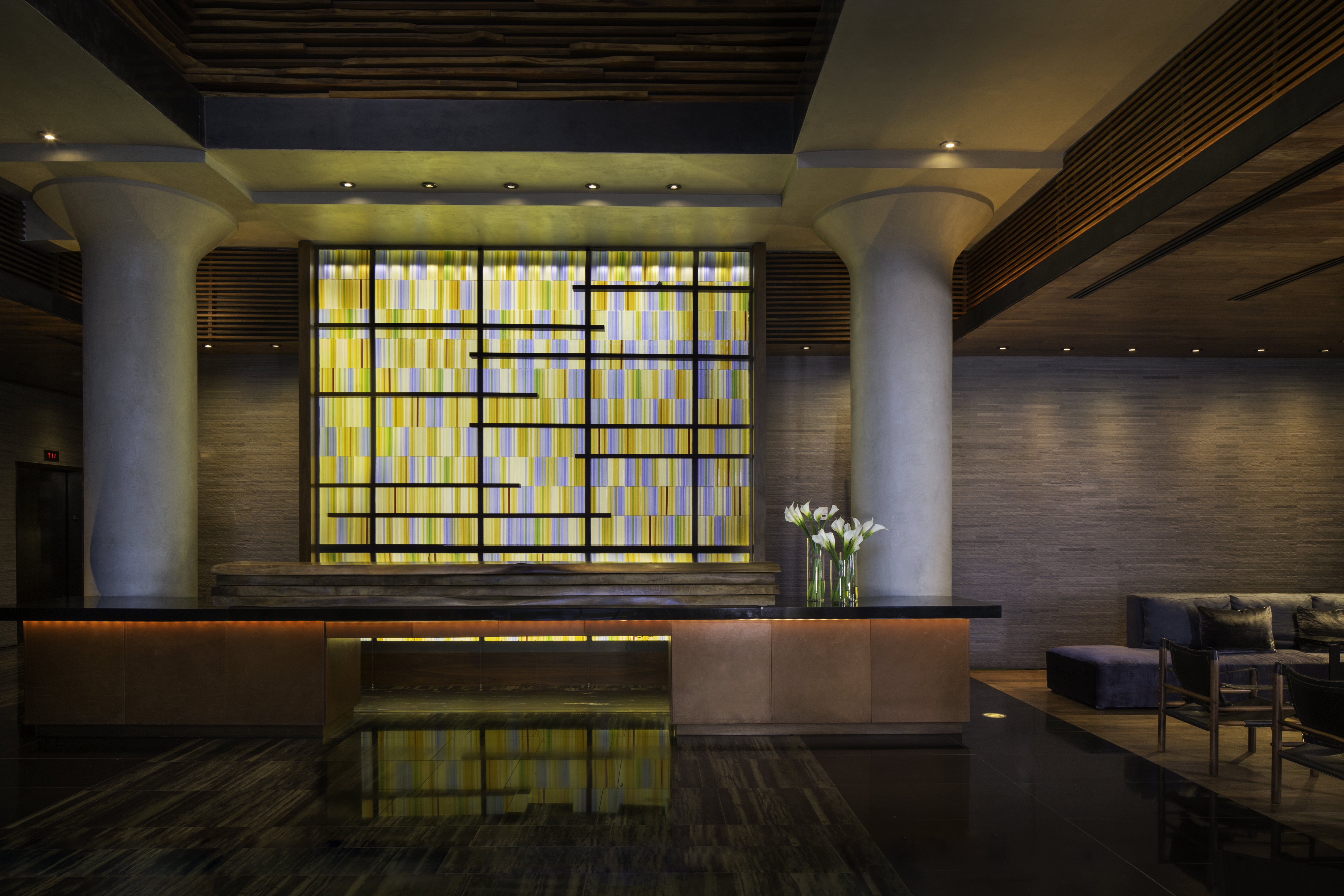 Ink 48 Hotel Ню Йорк Интериор снимка